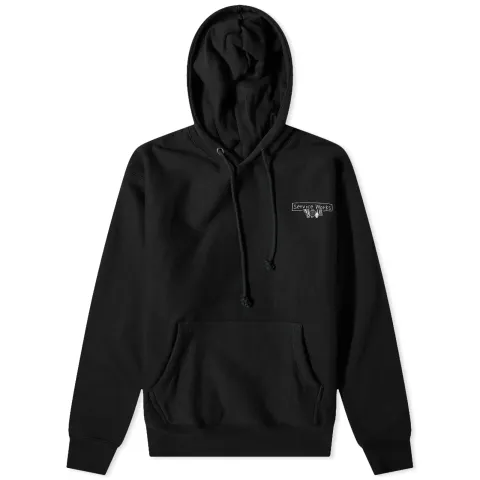 Scribble Logo Hoodie