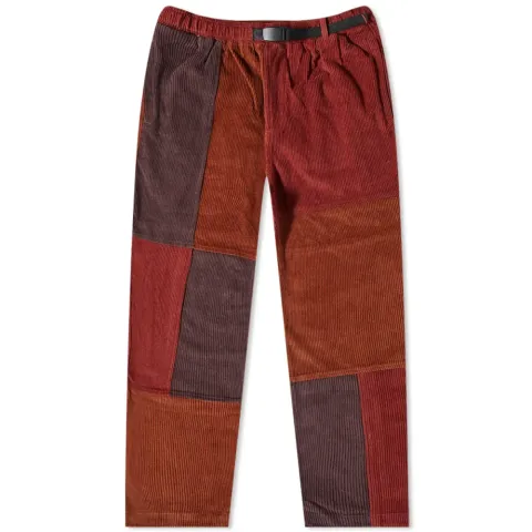 Cord Patchwork Pants