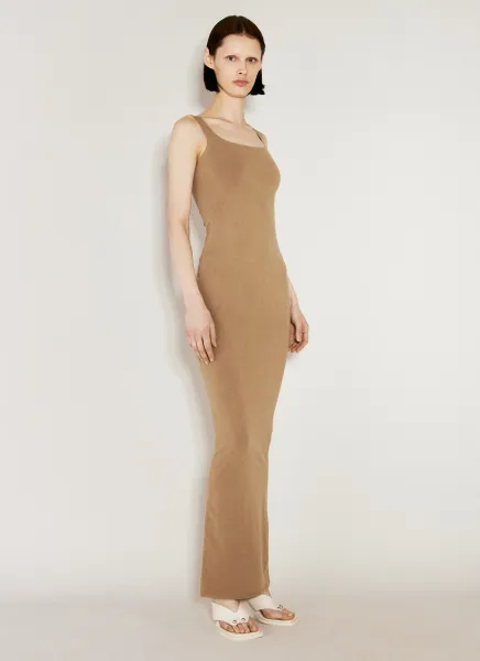 Square Neck Maxi Dress