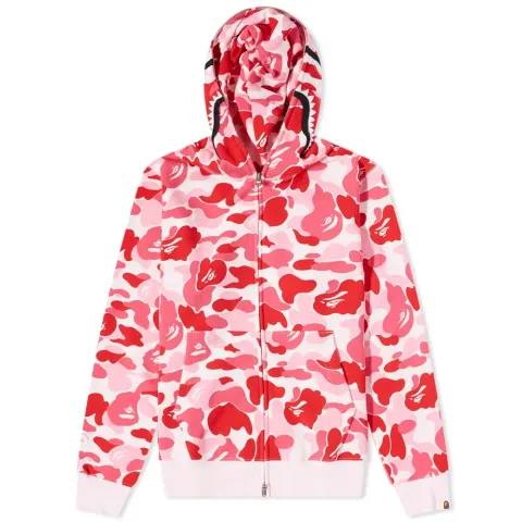 Big ABC Camo Shark Full Zip Hoodie