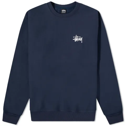 Basic Stussy Crew Sweat