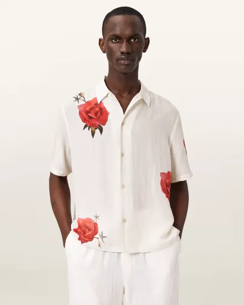 Fleur Fazed Boxy Short Sleeve Shirt