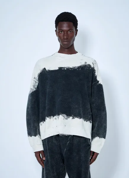 Hand Dye Reverse Twist Sweatshirt