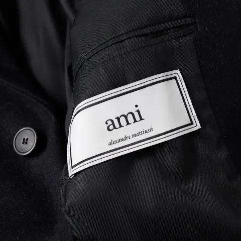 AMI Classic 2 Button Overcoat
