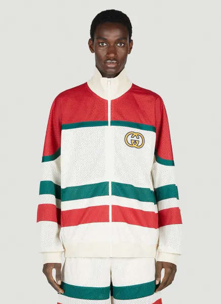 Block Stripe Track Jacket