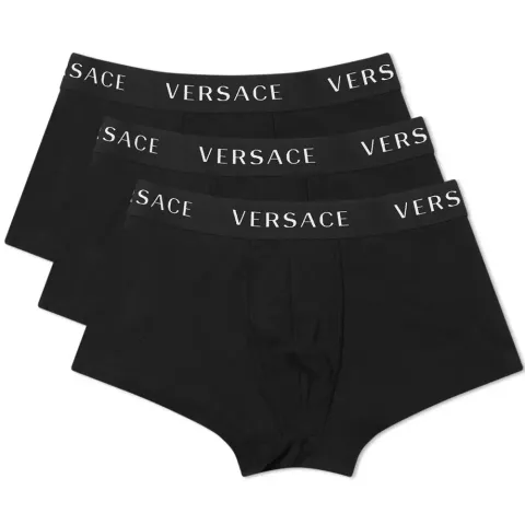 Logo Waistband Trunks - 3 Pack