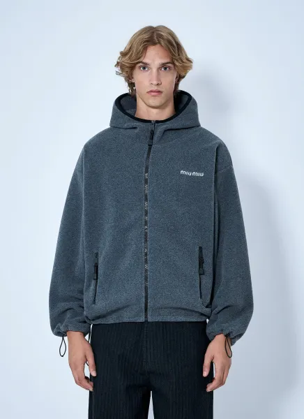 Hooded Zip Sweatshirt