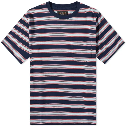 Multi Stripe Pocket T-Shirt
