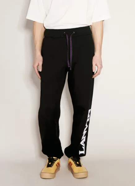 Logo Embroidered Track Pants