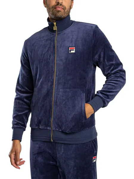 Fila Nero Velour Track Top