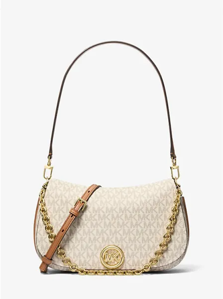 Nolita Medium Signature Logo Convertible Shoulder Bag