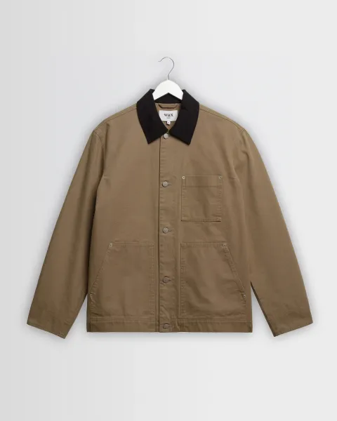 Landor - Light Khaki Canvas Jacket
