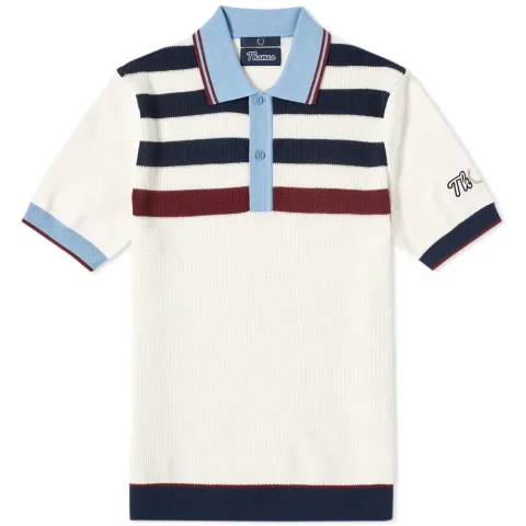 Fred Perry x Thames Stripe Knit Polo