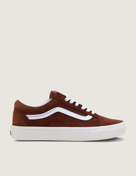 Vans Old Skool Suede Trainers Dark Brown