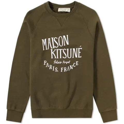 Maison Kitsuné Palais Royal Crew Sweat