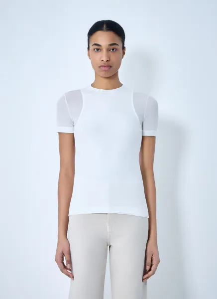 Crew Neck Fitted T-Shirt
