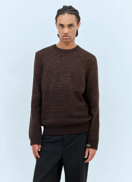 Sequin Crewneck Sweater