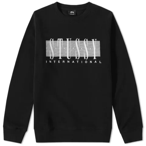 International Applique Crew Sweat