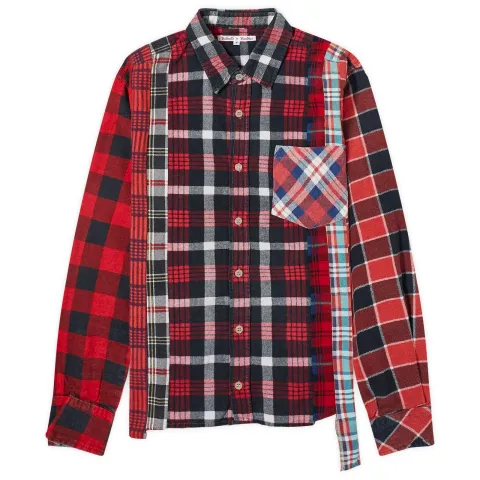 7 Cuts Checked Shirt