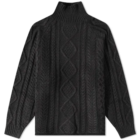 Turtleneck Cable Knit