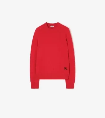 Cashmere Sweater in Post red