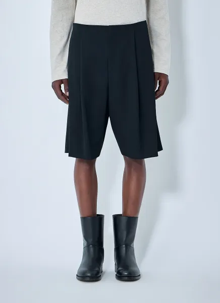 Sayed Wool Shorts