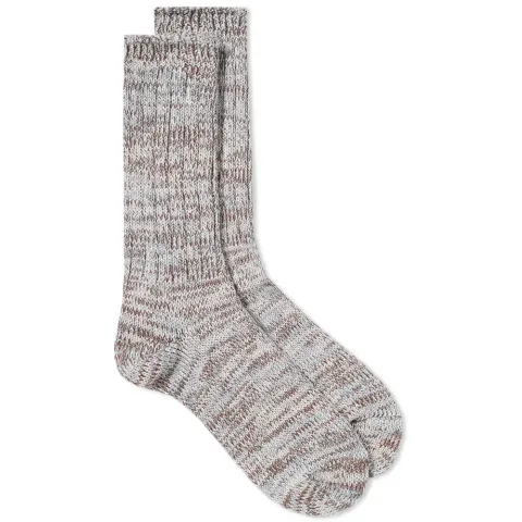 5 Colour Mix Crew Socks