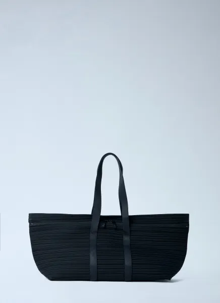 Pleated Tote Bag