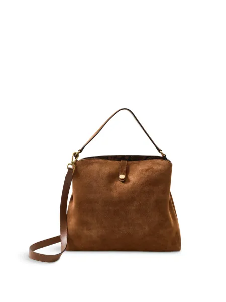 Gianni Chiarini Fiona Suede Leather Shoulder Bag