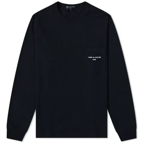 Long Sleeve Logo Pocket T-Shirt