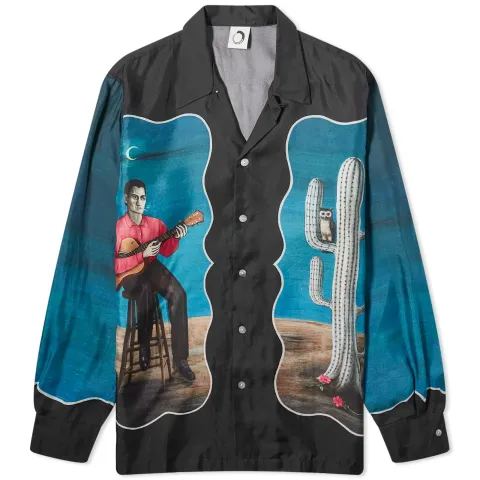Haunted By An Owl Long Sleeve Shirt