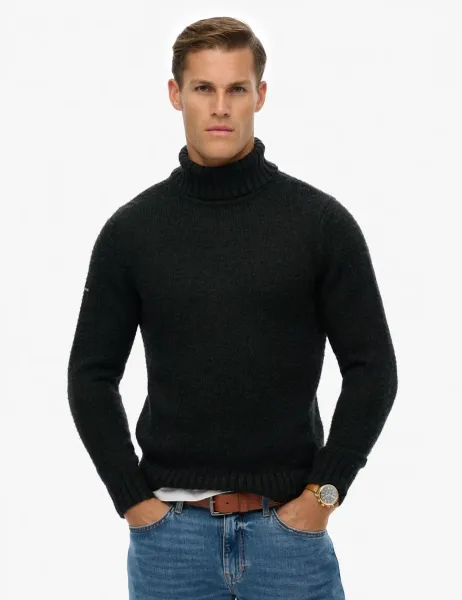 Superdry & Co Brushed Roll Neck Jumper