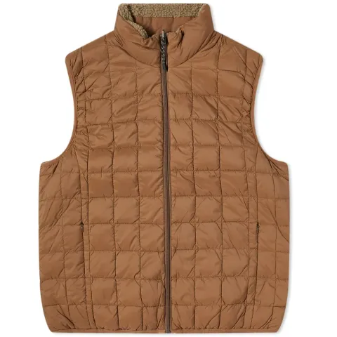 Reversible Boa Fleece Down Vest