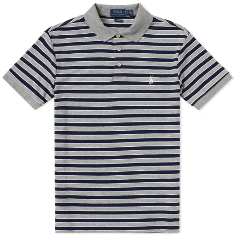 Pima Stripe Polo