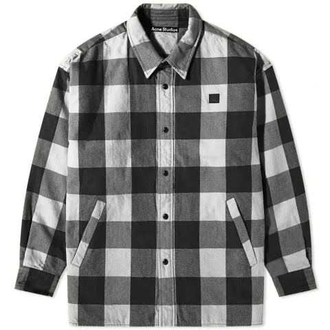 Oriol Buffalo Check Padded Face Jacket