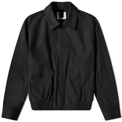 Slant Pocket Bomber Jacket