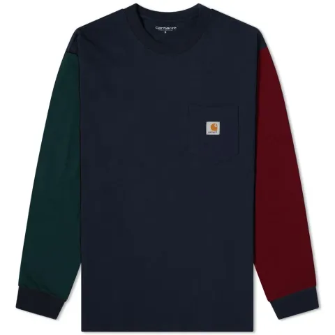 Long Sleeve Triple Pocket T-Shirt