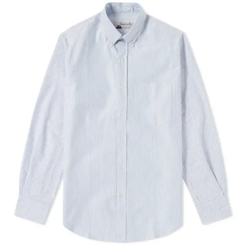 Santiago Shirt by Gitman Vintage Stripe Oxford Shirt
