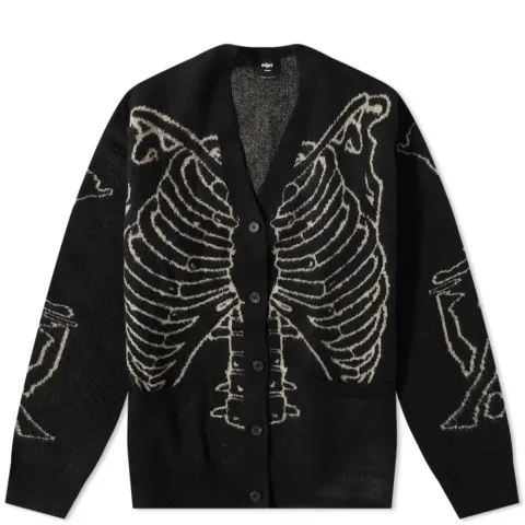 Reverse Skeleton Cardigan