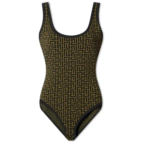 Monogram Jacquard Bodysuit