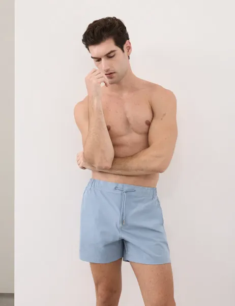 Autograph Quick Dry Swim Shorts Light Blue