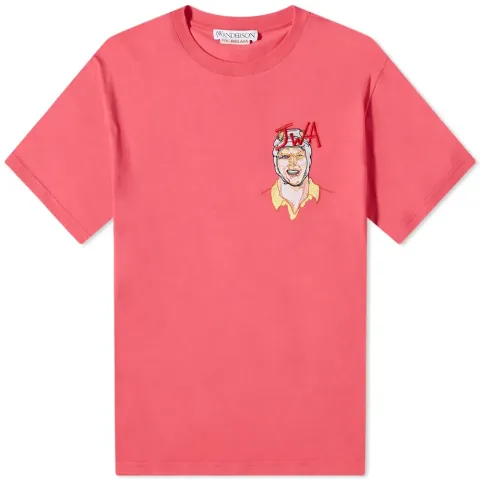 Embroidered Rugby T-Shirt