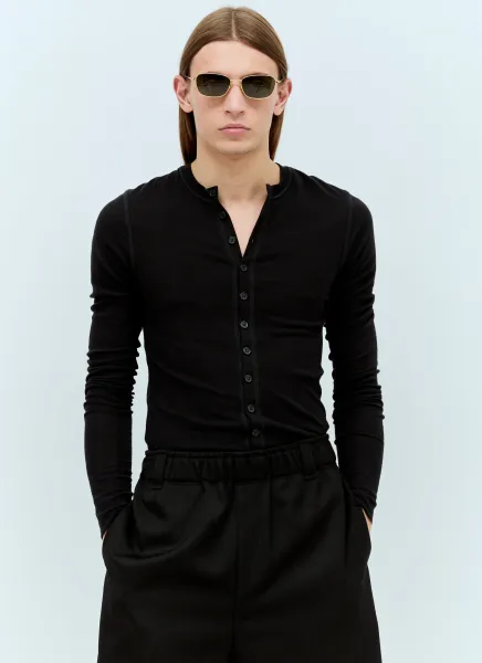 Split Rectangular Sunglasses