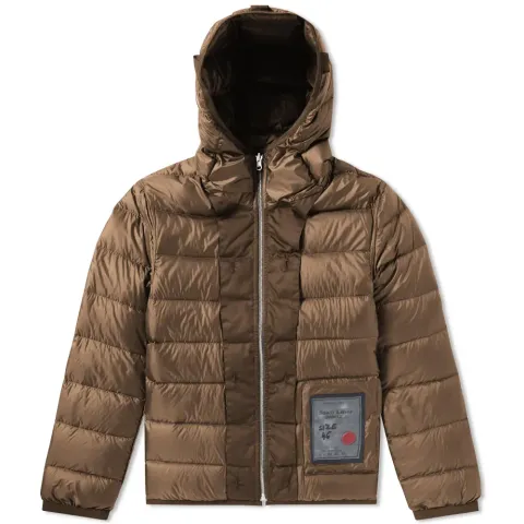 Hooded Nylon Down Liner