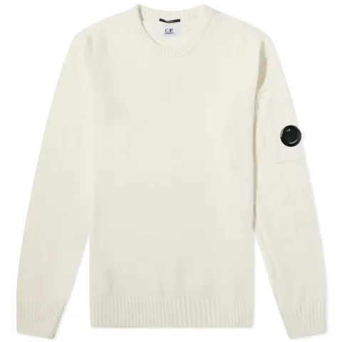 Arm Lens Fleece Knit Crew