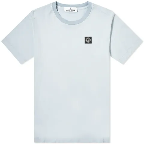 Garment Dyed Patch Logo Tee