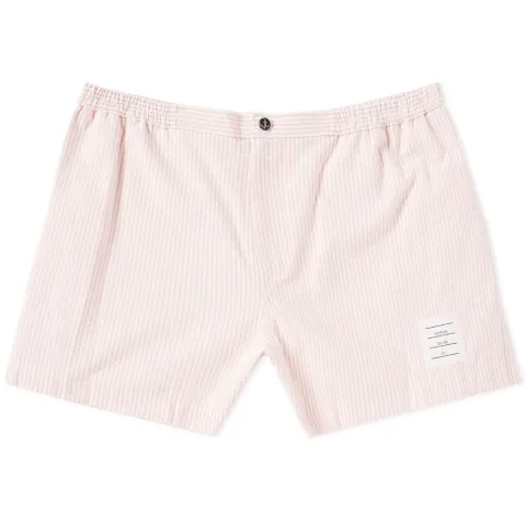 Seersucker Elastic Short