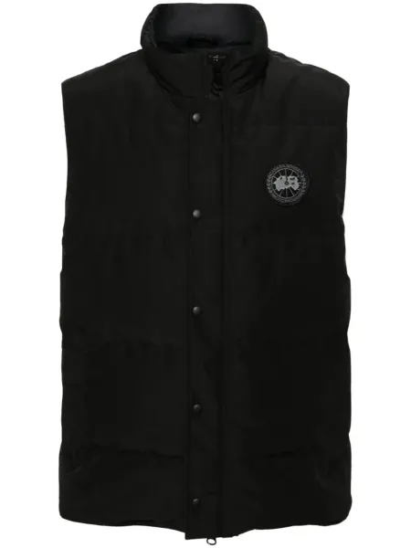 Men Garson Vest Black