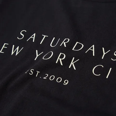 Saturdays Established Logo Tee
