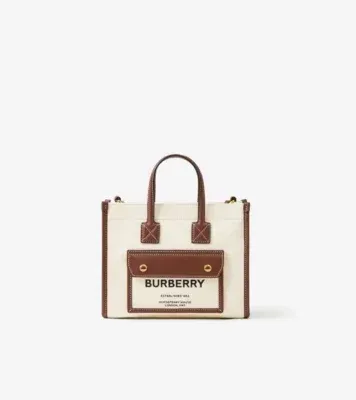 Mini Freya Tote in Beige/tan - Women, Canvas